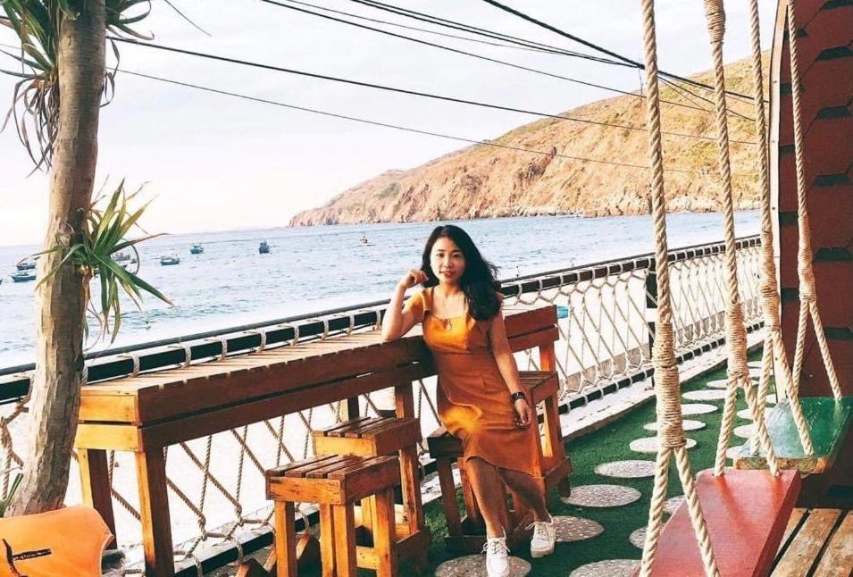 La Beach House Nhon Ly 퀴논 외부 사진