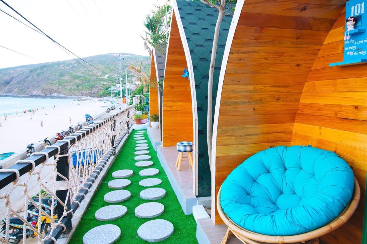 La Beach House Nhon Ly 퀴논 외부 사진